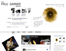 Tablet Screenshot of paul-garner.com